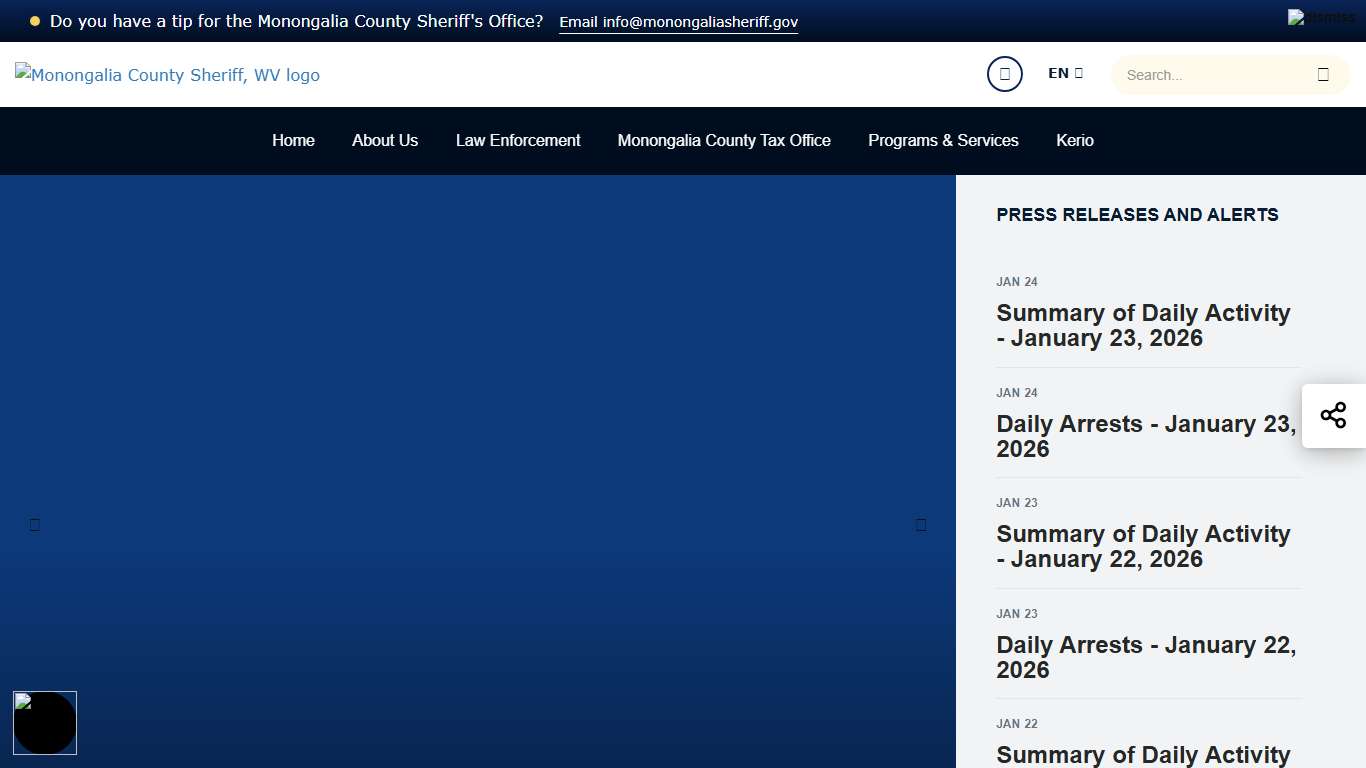 Monongalia County Sheriff, WV